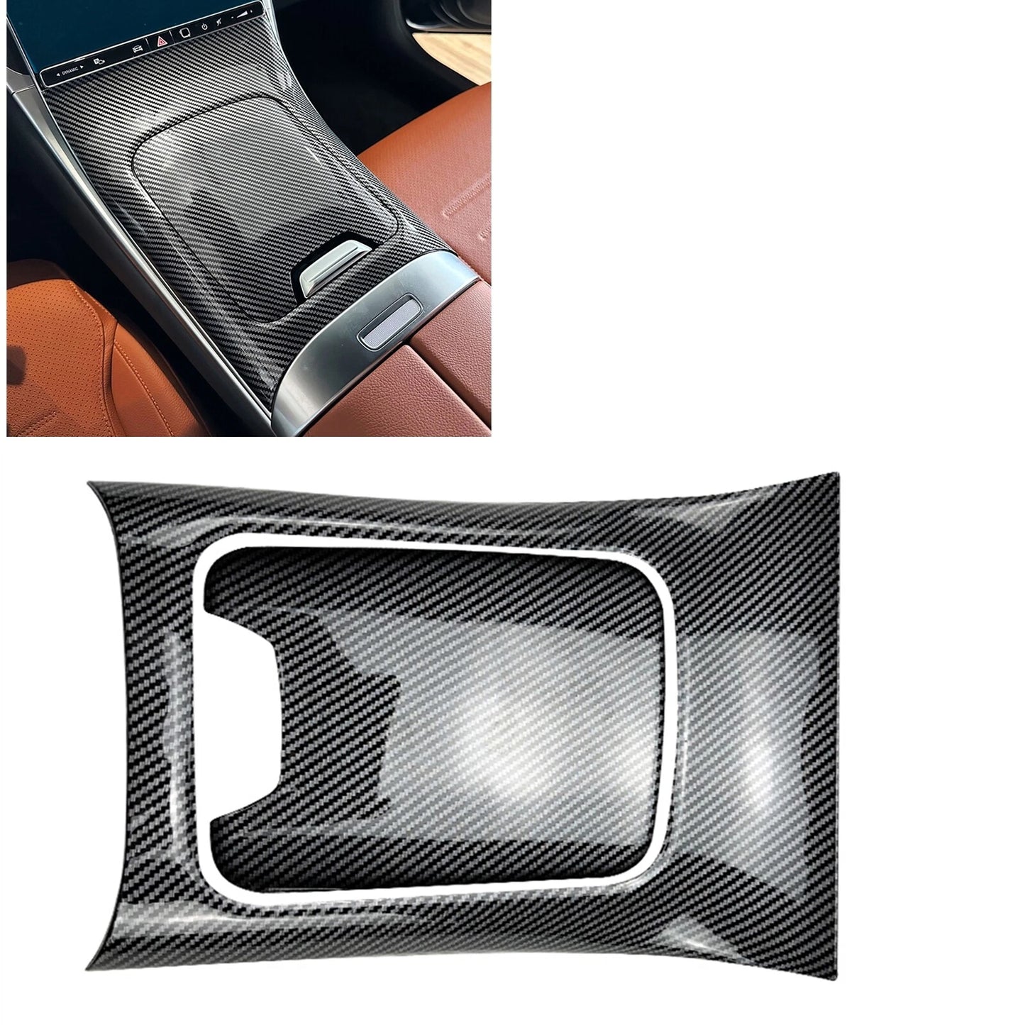 Center Console Box Panel Trim for Benz X254 GLC200 GLC260 (2023)