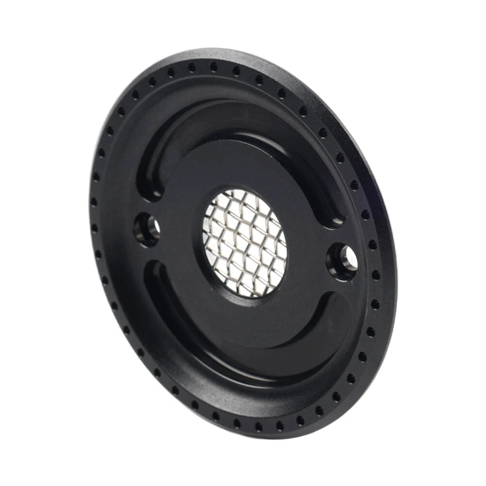 Black Front Pulley Guard Engine Cover for Harley Sportster XL (2004-2023)