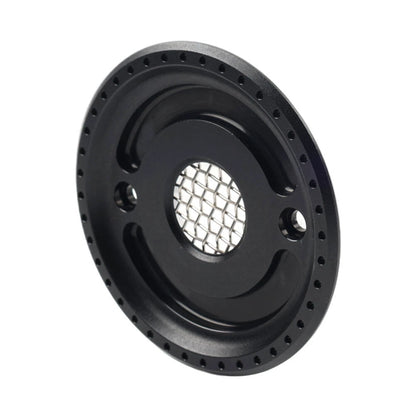 Black Front Pulley Guard Engine Cover for Harley Sportster XL (2004-2023)