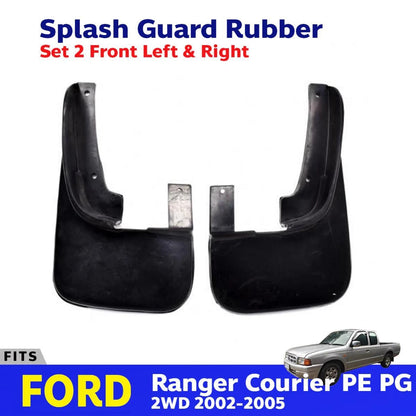 Splash Guard Mud Flap Rubber Front Fits Ford Courier Mazda B2200 2WD UTE 2002-05