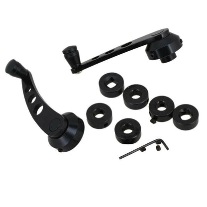 Manual Window Winder Crank Handles for Car SUV -  Black