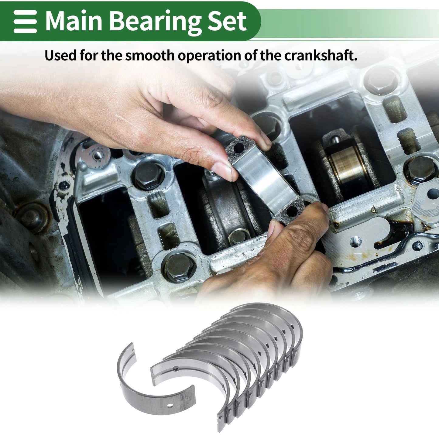 Main Bearing Set for Toyota 4Runner (2002–2010)