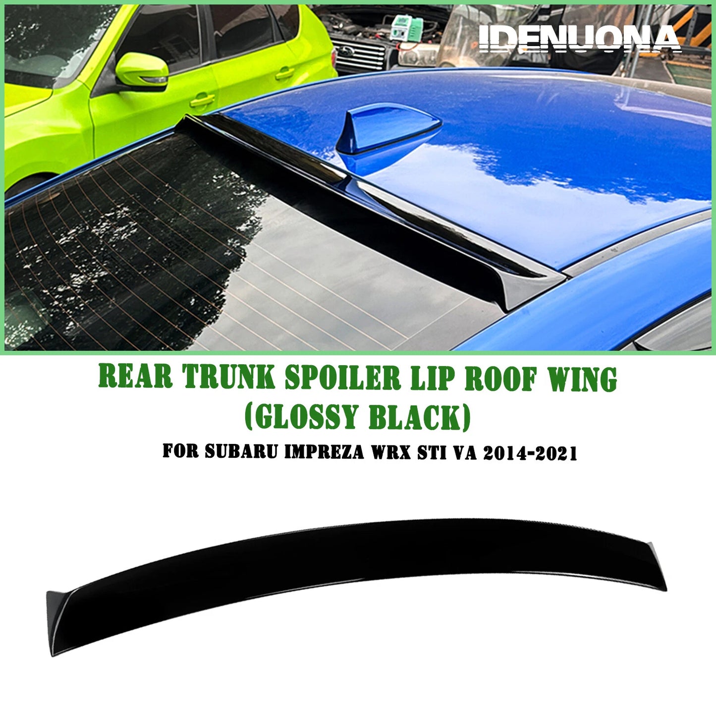 Rear Spoiler Lip for Subaru Impreza WRX STI VA (2014-2021)