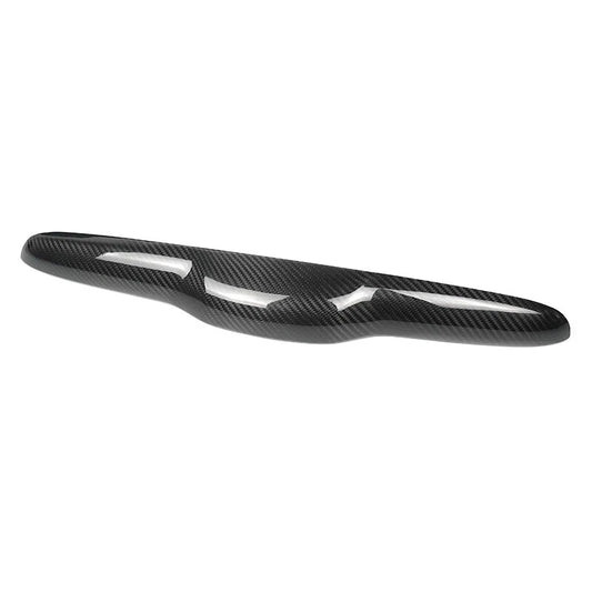 100% Real Carbon Fiber Tailgate Strip Cover Trim for Fiat 500 2009-2019 ABARTH