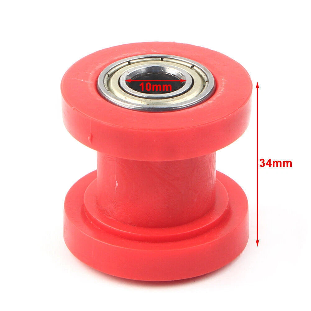 10mm Chain Roller Slider Tensioner Wheel for Pit Dirt Mini Bike Moto ATV