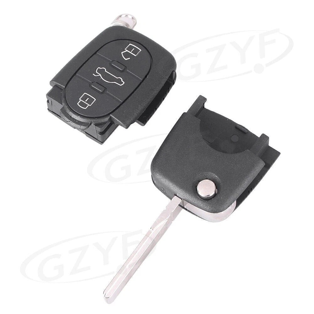 Remote Key Fob Case Shell Blade for Audi A2 A3 A4 A6 A8 TT