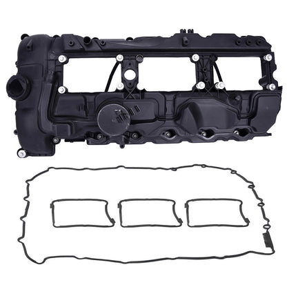 N55 N54 Engine Valve Cover w/ Gasket & PCV for BMW 1 3 5 X5 X6 (2007-2020)