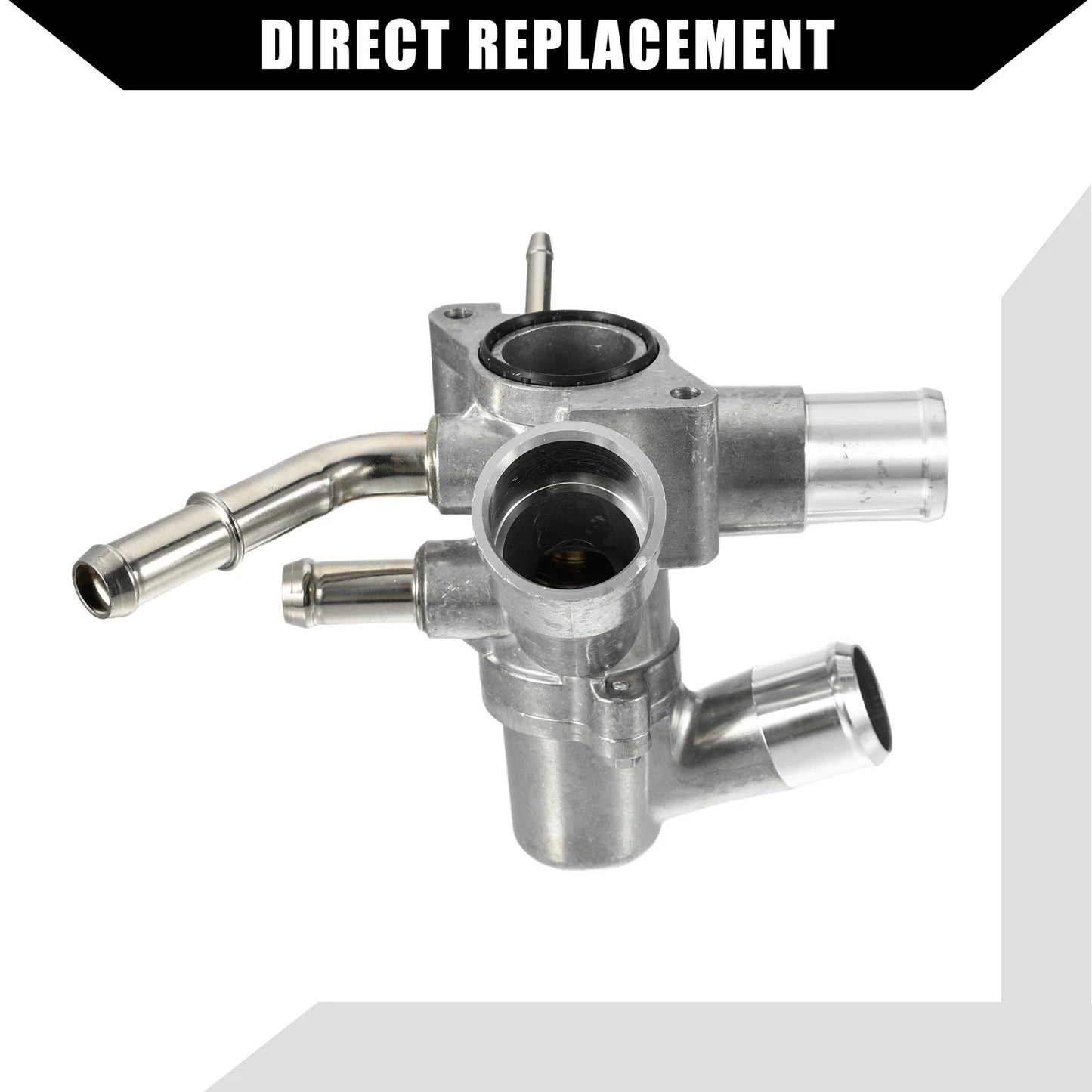 Engine Coolant Thermostat Housing for Ford Edge (2011-2018) Aluminum