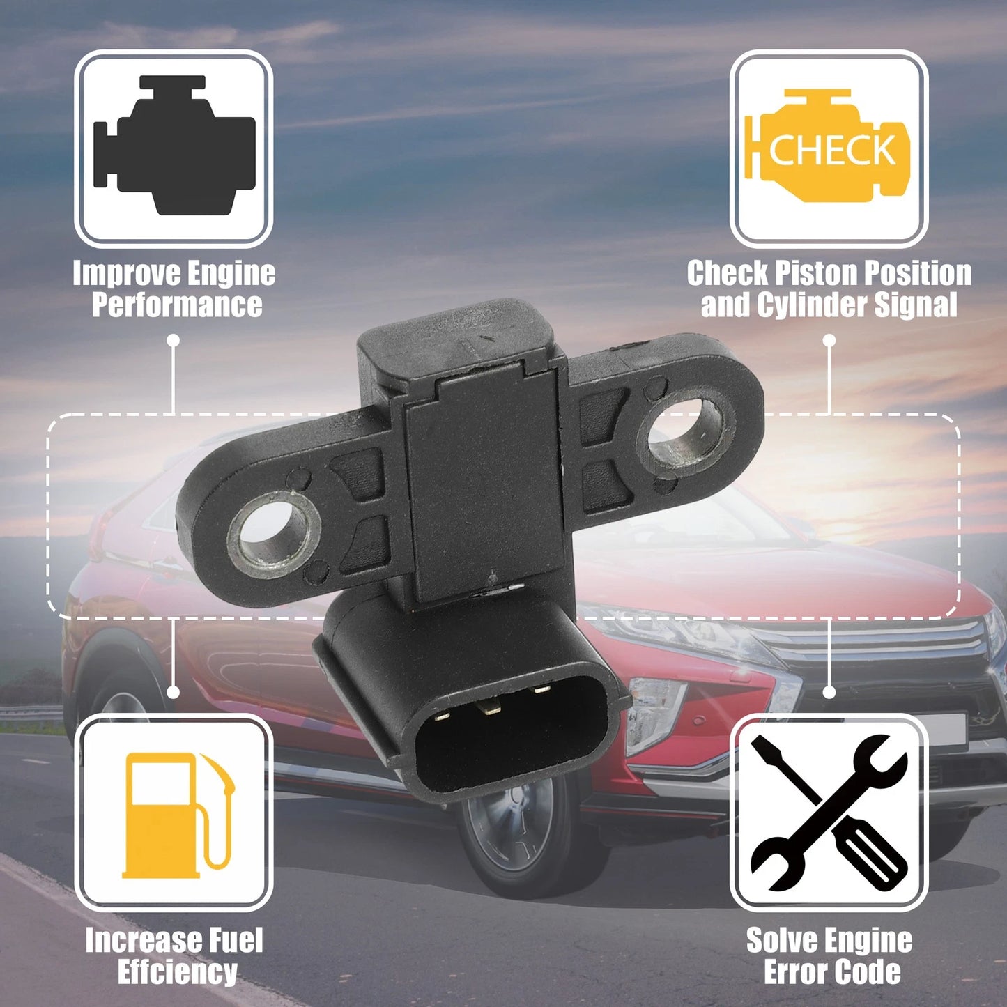 Crankshaft Position Sensor for Mitsubishi Eclipse (2006-2012)