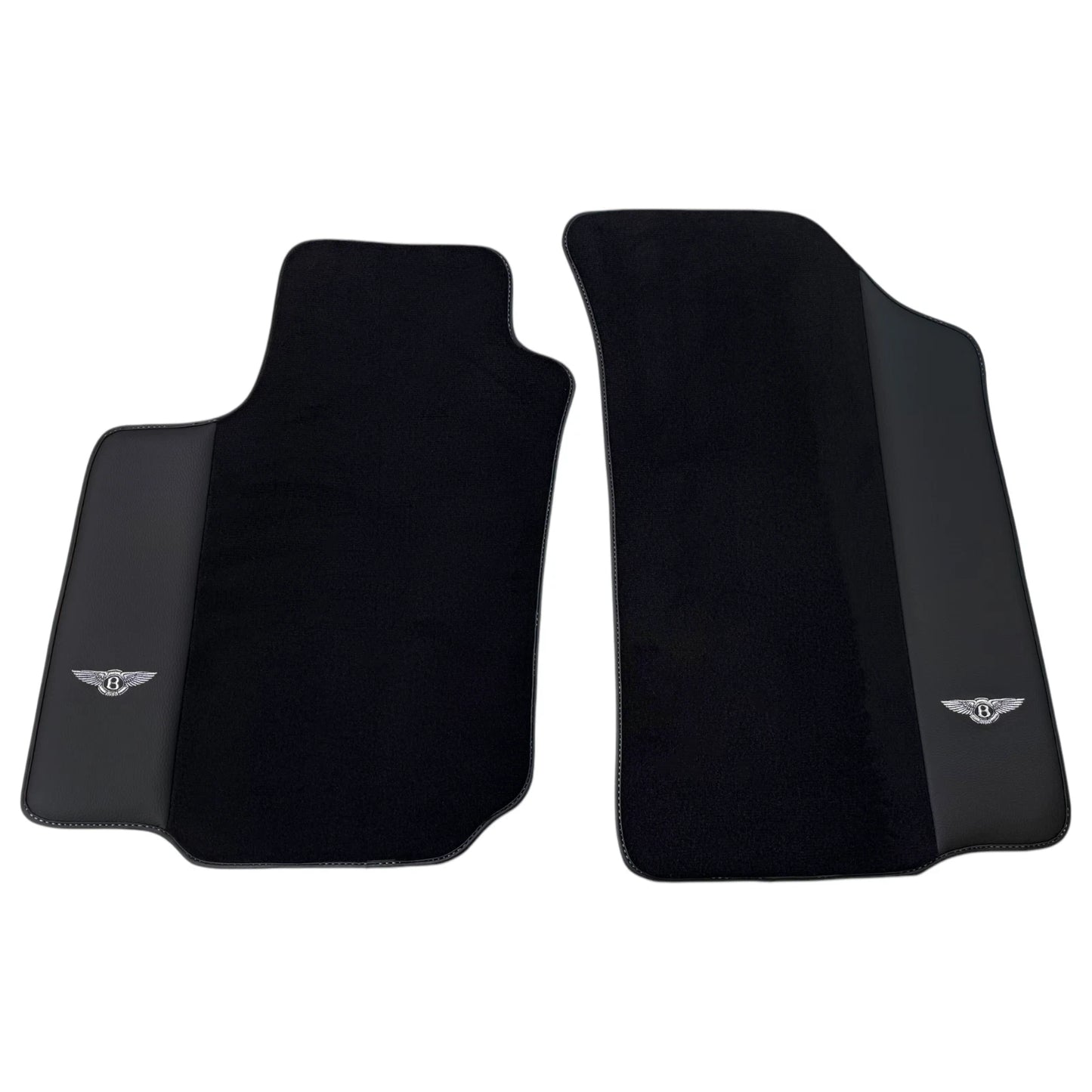 AutoWin Black Floor Mats for Bentley Arnage Green Label (2000-2009)