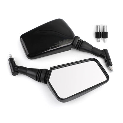 Black Universal M8 M10 Motorcycle Mirrors for Various Models