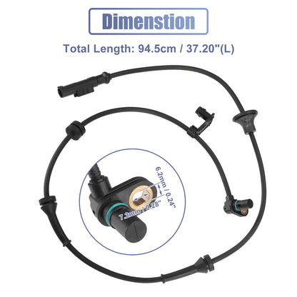 ABS Wheel Speed Sensor for Toyota Aygo Mk1 (2005-2014) - Rear Left/Right