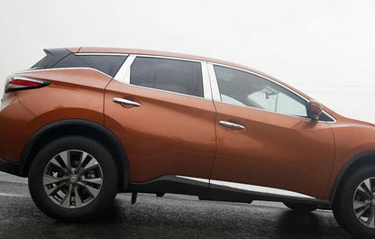 Door Window Center Pillars Cover Trim for Nissan Murano (2015-2021)