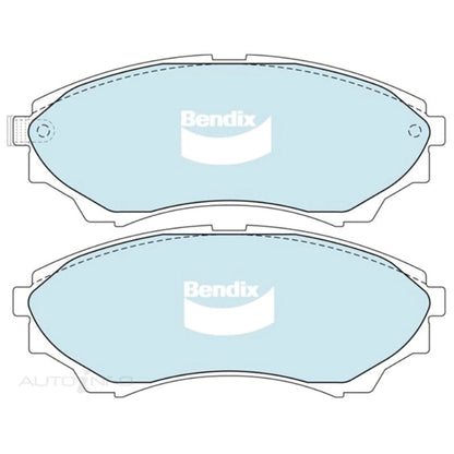 4WD Front Disc Brake Pad Set for Ford Ranger (2006 - 2011)