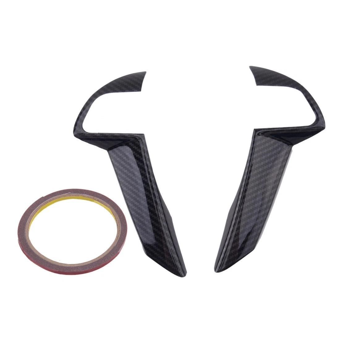 ABS Carbon Fiber Steering Wheel Cover Trim for Honda Accord Crosstour (2008-2013)