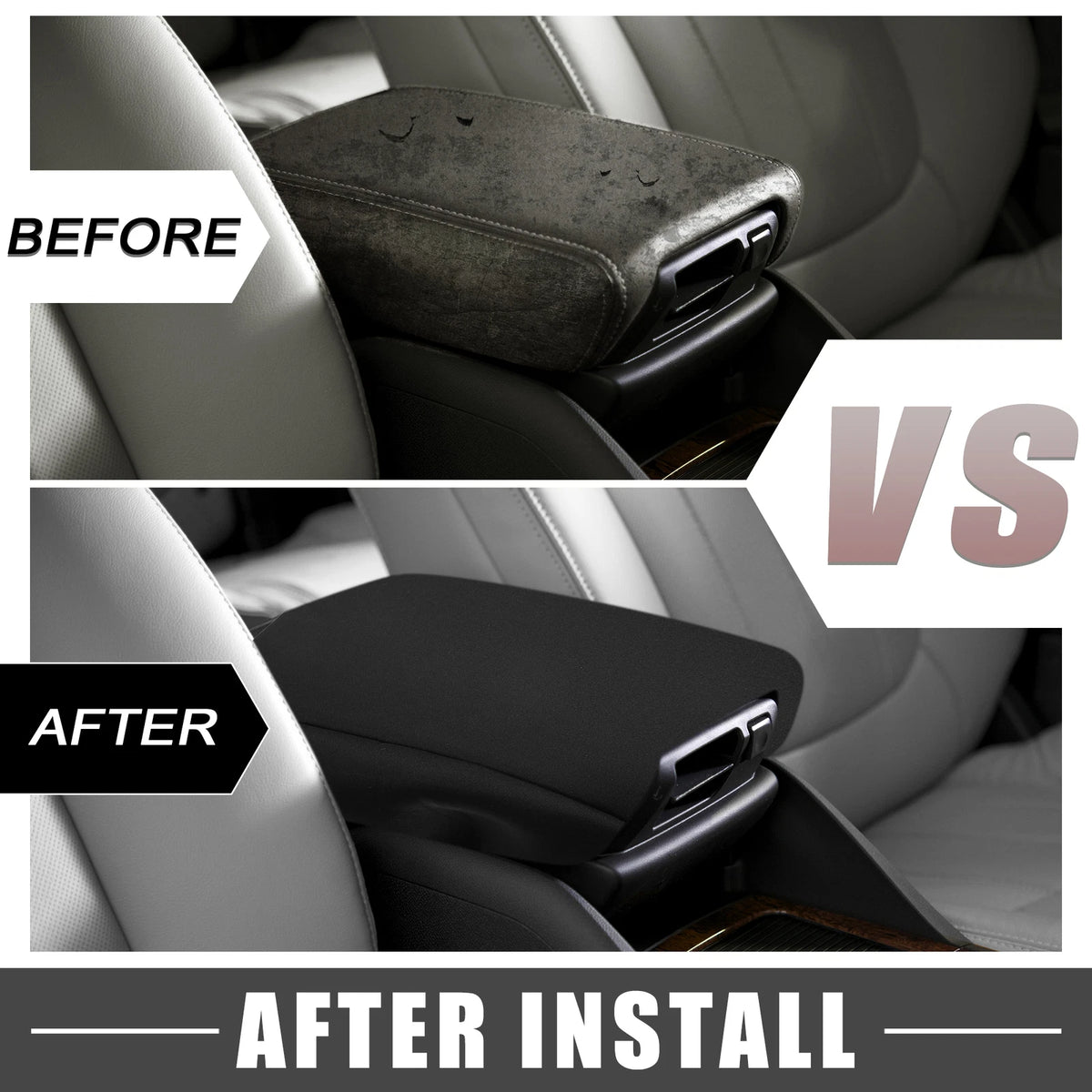 Auto Center Console Pad Armrest Cover for Jeep Wrangler JL/JLU (2018-2023)