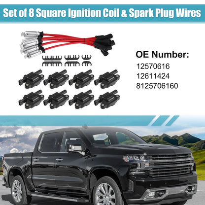 Ignition Coils Pack for Chevy Silverado 1500