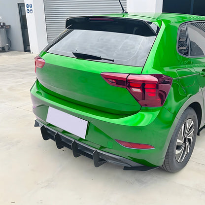 Shark Fin Diffuser Lip Cover for VW Polo MK6.5 (2022-2024)