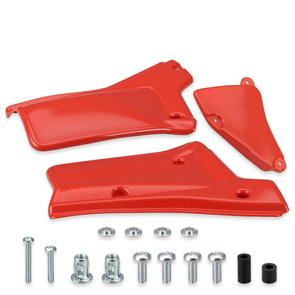 One Set Side Panels Covers Fender Plastic Body Red for Honda XR250R 1984-1985