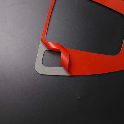 RHD Carbon Fiber Gear Shift Knob Panel Cover Trim fit For BMW 3 Series 2009-2011