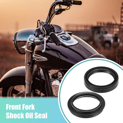 Set 48mmx61mm Front Fork Oil Dust Seal for Yamaha FJR1300