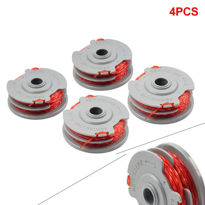 4pcs Trimmer Spool & Line 1.5mm 36ft for Flymo FLY021