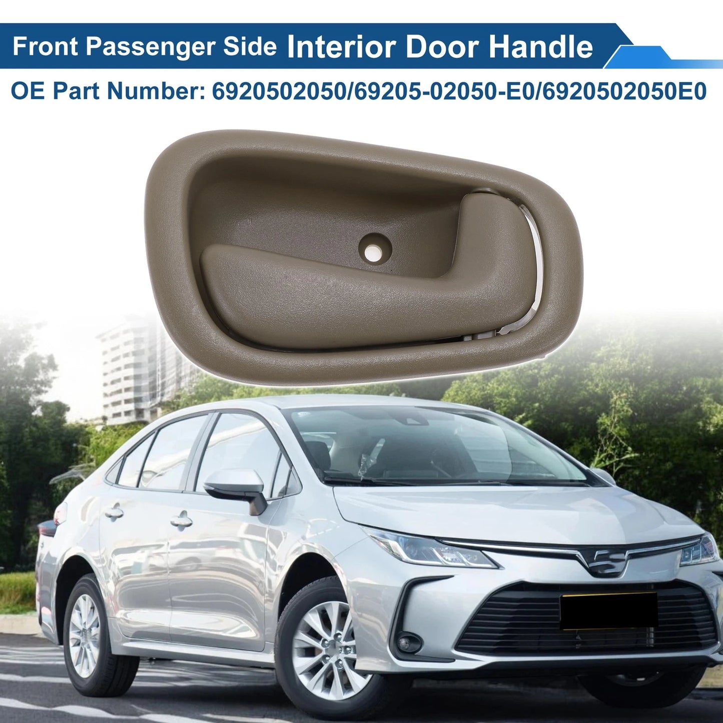 Driver Side Interior Door Handle for Toyota Corolla (1998-2002)