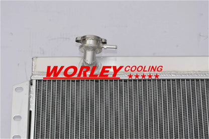 62MM 3 Core Aluminum Radiator for Toyota Land Cruiser BJ40 BJ42 (1975-1984)