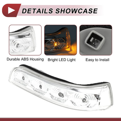 Turn Signal Light for Hyundai Elantra 2017-2020 Left Gray Clear