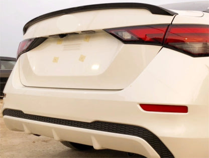 Rear Trunk Spoiler Wing for Nissan Sentra 2020-2024 Glossy Black Sedan