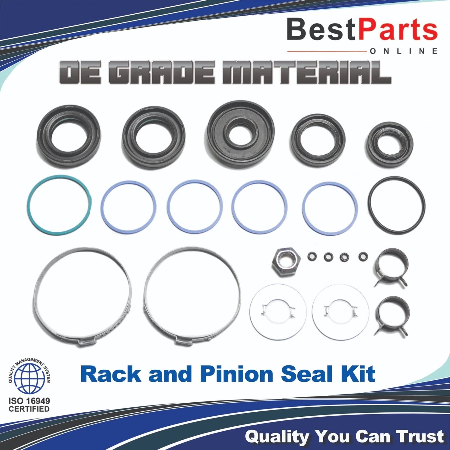 Power Steering Rack and Pinion Seal Kit for Saturn Vue (2008–2010)