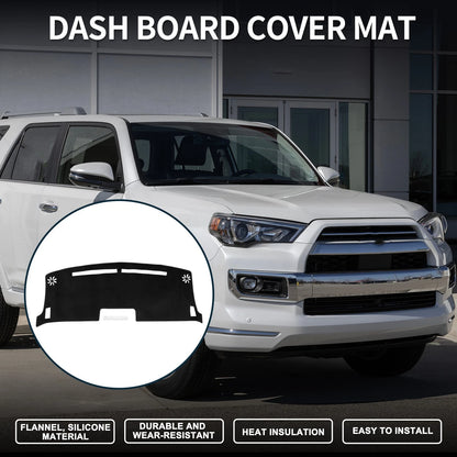 Dashboard Cover Mat for Nissan Moco MG33S Sun Protector Black (2011-2016)