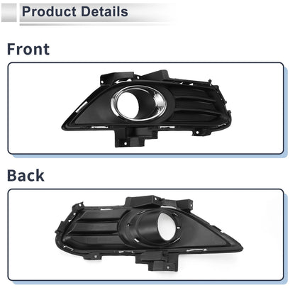 Front Right Fog Light Grill for Ford Fusion (2013-2016)