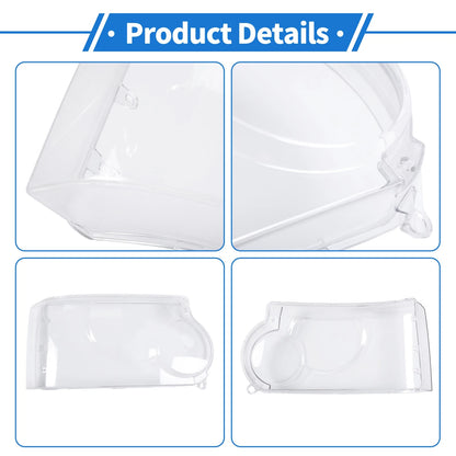Front Right Headlight Lens Cover for Land Rover Range Rover (Not Sport)