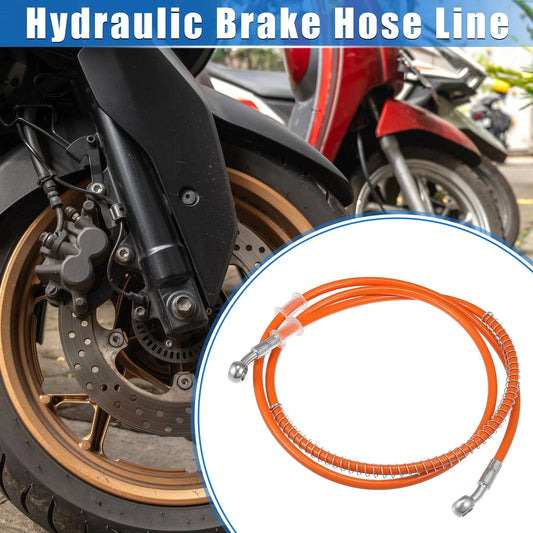 Brake Hose Line 150cm 59.06" 10mm Hydraulic Pipeline for Motorcycle