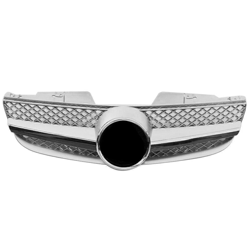 Front Upper Mesh Grille for Mercedes Benz R230 SL550 SL63 (2007-2008)