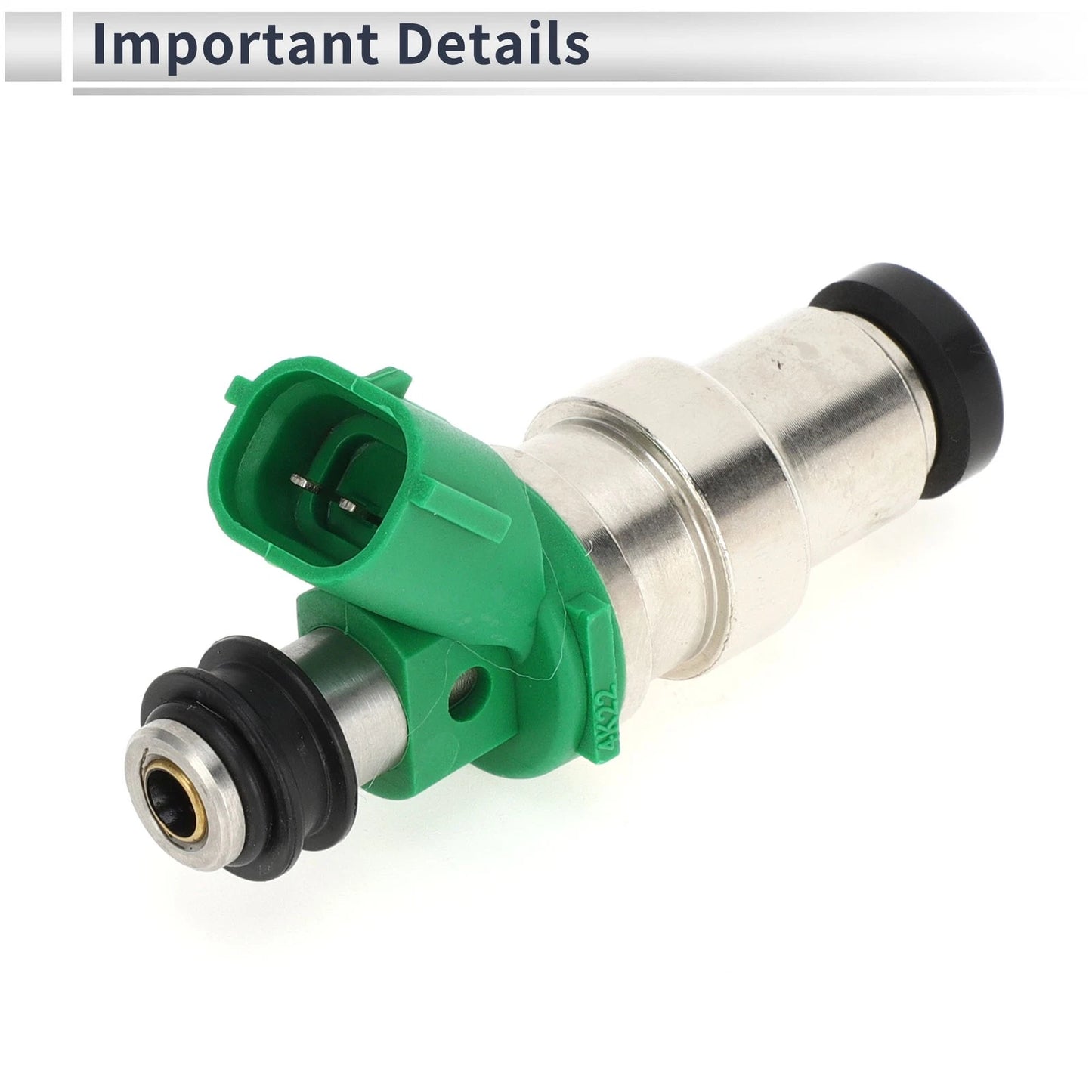 Fuel Injector for Toyota Paseo Base 1.5 (1996-1998) - 1 x Silver Injector
