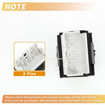 Power Window Switch for Peugeot 406 Partner (1996-2007)