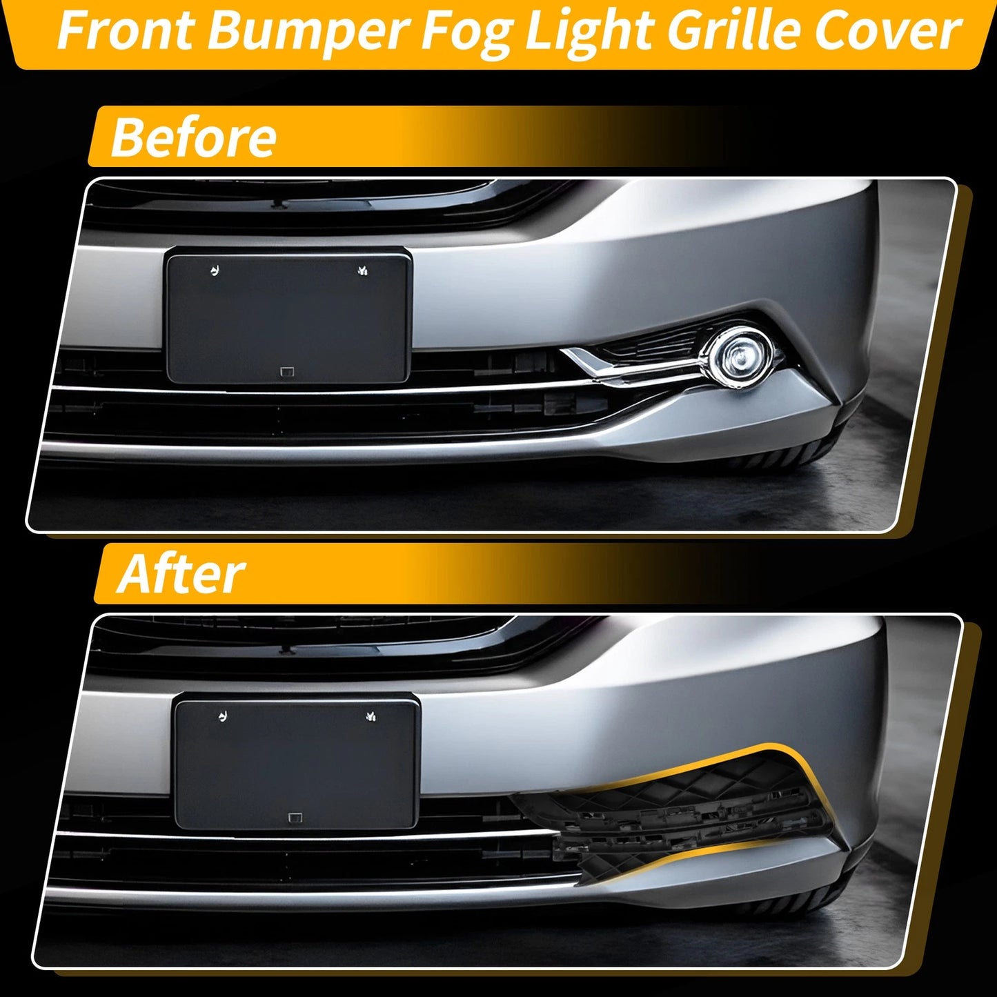 Left Side Fog Light Grill for Honda Odyssey (2014-2017)