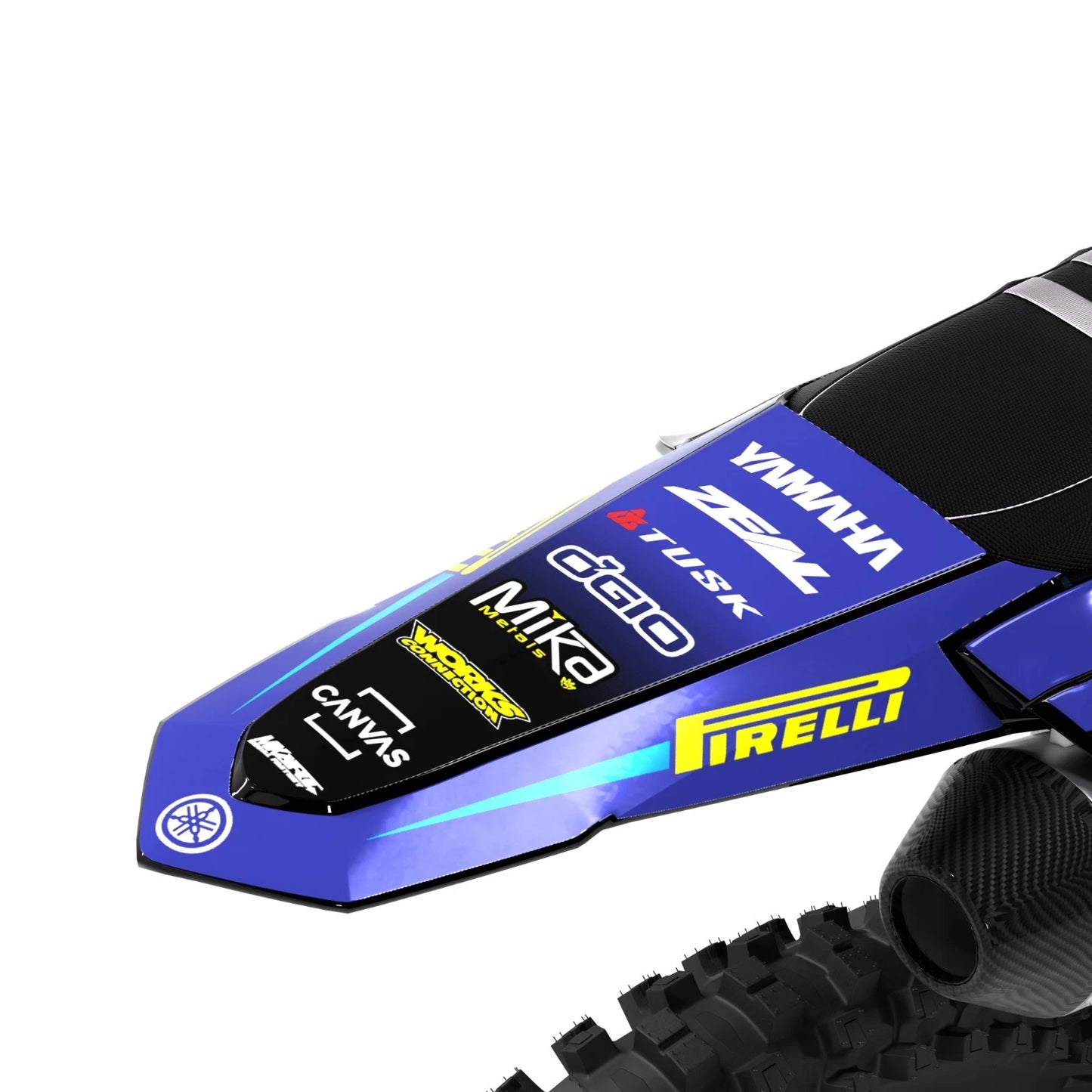Custom Graphics Decal Kit for Yamaha YZ 125 (2022-2025)