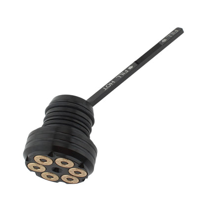 1x Black Oil Dipstick for Harley Davidson Softail (2000-2017)