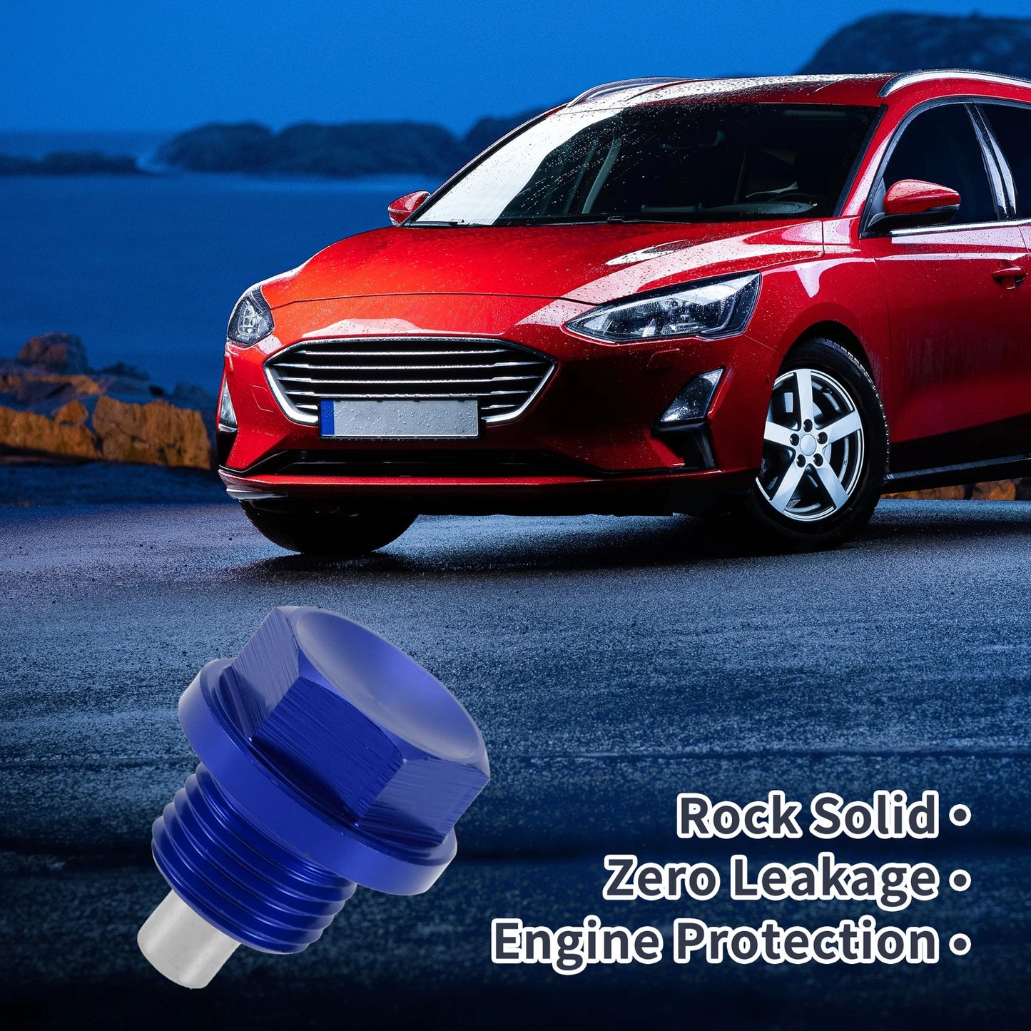 1 Set M16x1.5 Engine Oil Drain Plug with Gasket for Car, Motorcycle, Boat