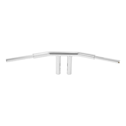 Chrome 8 Rise T-Bar 1.5 Handlebar for Harley Softail Fat Boy Bob (2018-2024)