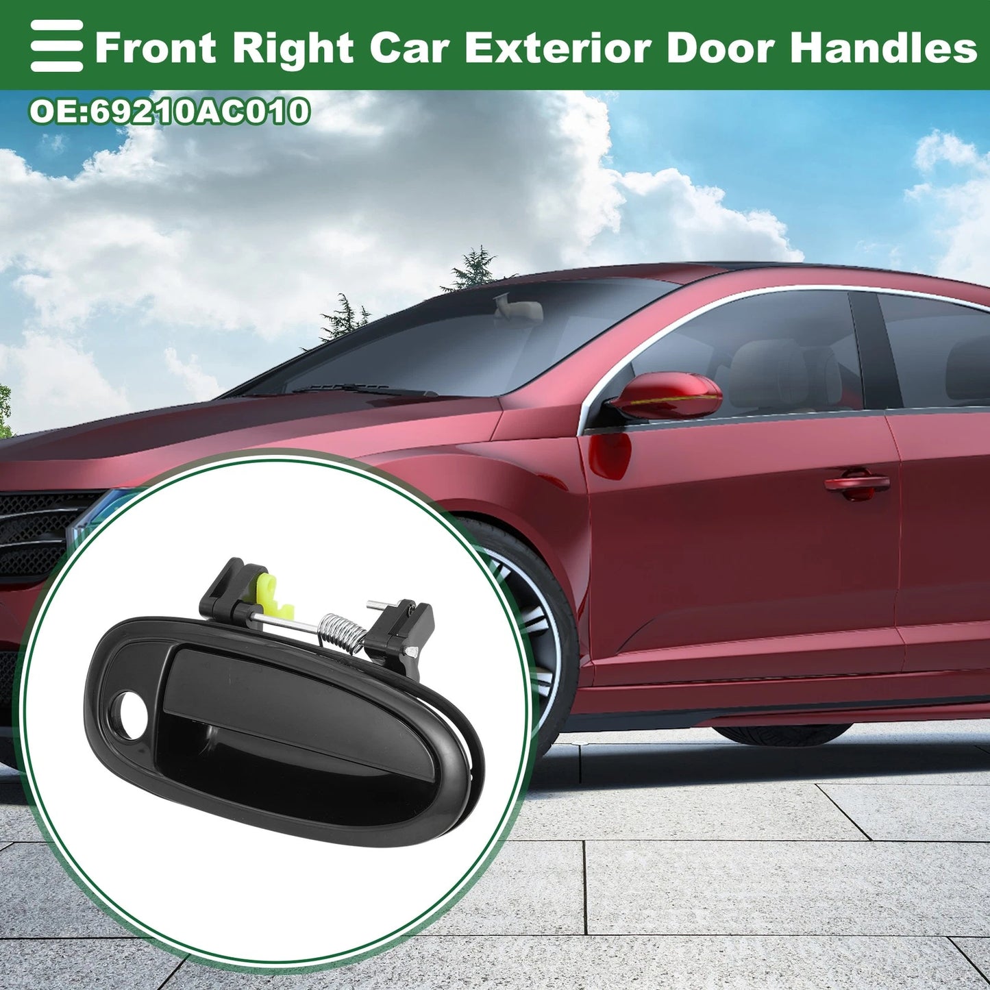 Front Right Car Exterior Door Handle for Toyota Avalon (1995-1999)