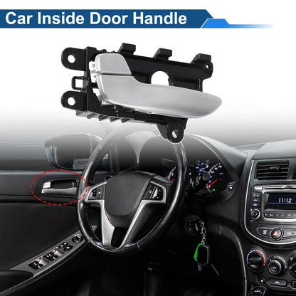 Front Passenger Side Door Handle for Kia K3 (2014-2017) Black Chrome