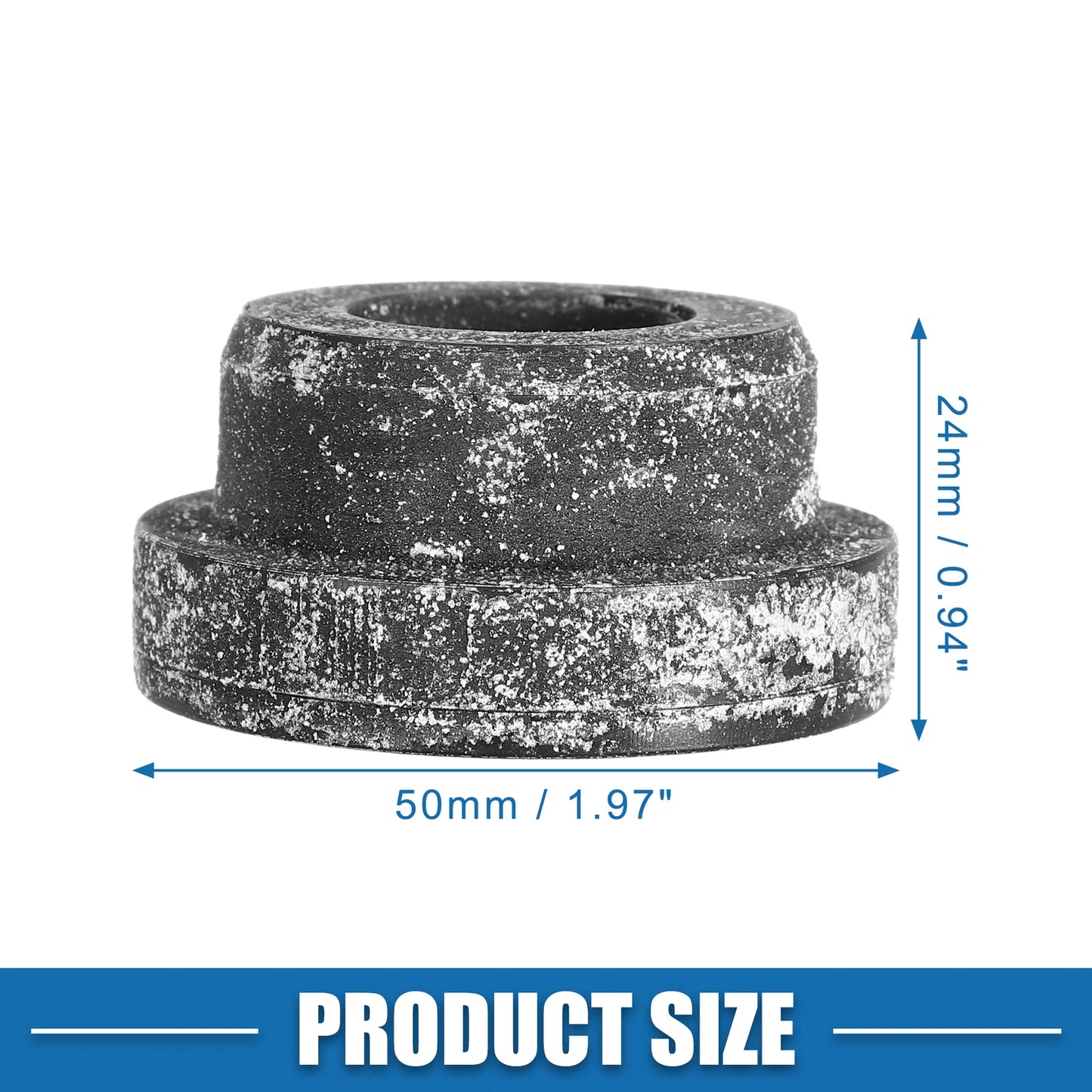 Radiator Mount Bushing for Toyota Supra SC300 SC400 Black (Set of 2)