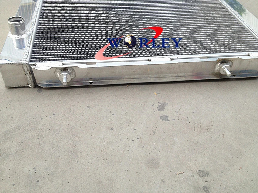 3Row Aluminum Radiator & Shroud Fan for Holden Commodore VB VC VH V8 (79-85)