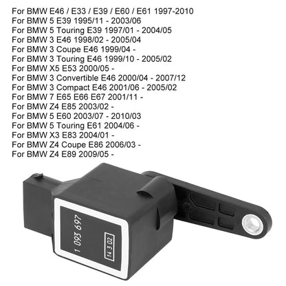 Black Height Level Sensor for BMW E46 E38 E39 E60 E61 (1997-2010)