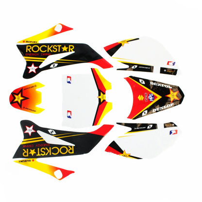 3M Rockstar Decals Graphics Stickers for TTR110 Dirt Bike