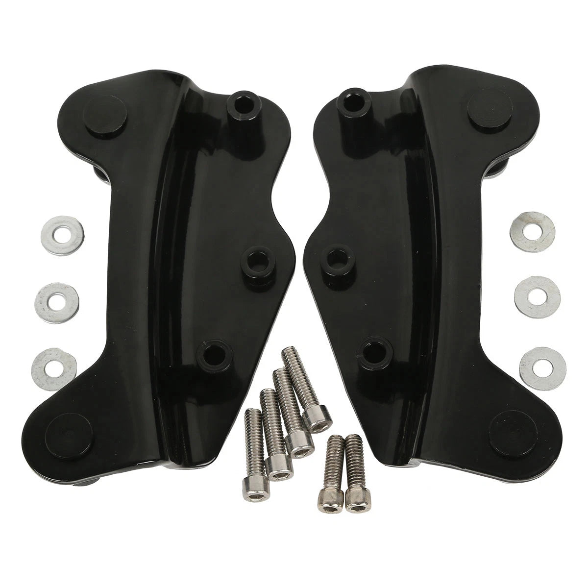 Black Detachable Mounting Rack Docking Kit for Harley Touring (2009 - 2013)